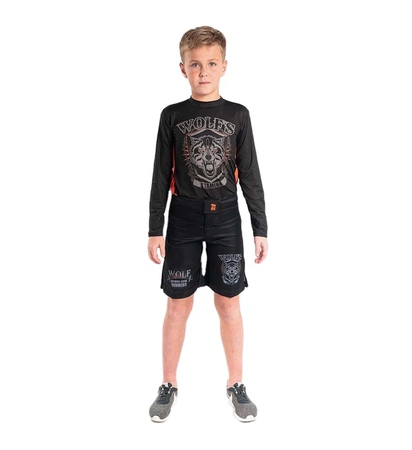 Рашгард BERSERK SPORT Wolfs Stamina 146 - 152 см black (RS1823B) - Фото 5 Рашгард BERSERK SPORT Wolfs Stamina 146 - 152 см black (RS1823B) - изображение 5