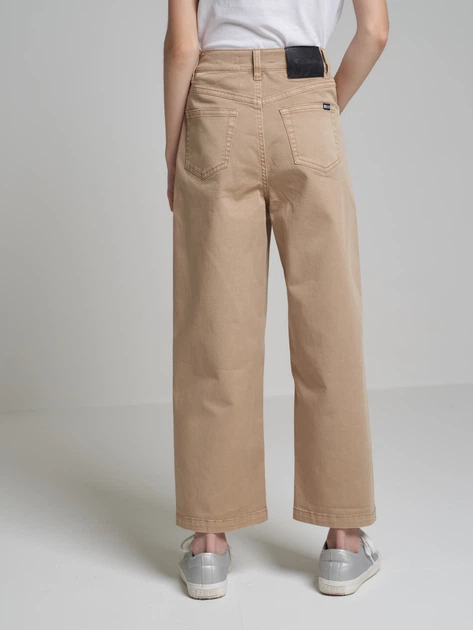 Підліткові штани-палаццо для дівчинки Big Star Sia 140 см Бежеві (5900714521431) - зображення 2