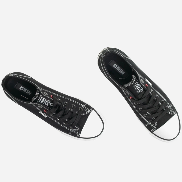 Trampki damskie do kostki Big Star JJ274A501 39 Czarne (5900714489700) - obraz 3