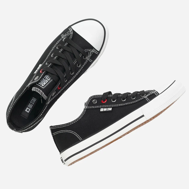 Trampki damskie do kostki Big Star JJ274A501 39 Czarne (5900714489700) - obraz 4