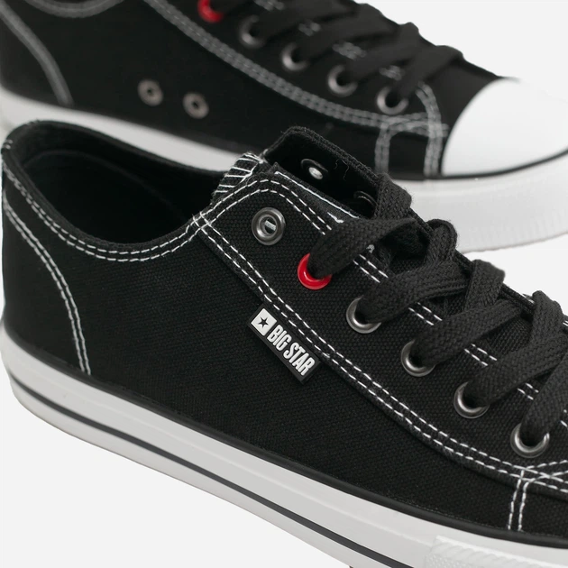 Trampki damskie do kostki Big Star JJ274A501 39 Czarne (5900714489700) - obraz 5