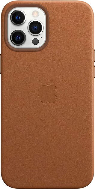 Чехол кожаный Leather Case MagSafe для Apple Iphone 12 Pro Max (6.7 ...