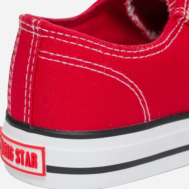 Жіночі кеди низькі Big Star JJ274A530 40 Червоні (5900714612467) - зображення 6