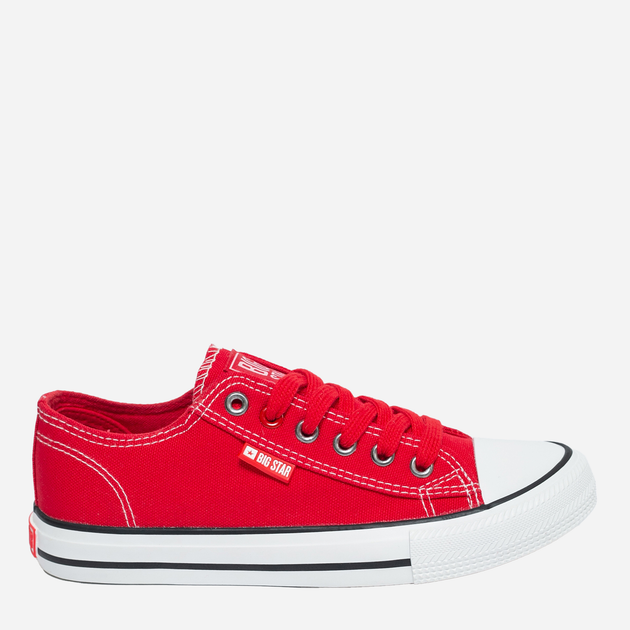 Trampki damskie do kostki Big Star JJ274A530 38 Czerwone (5900714612443) - obraz 1