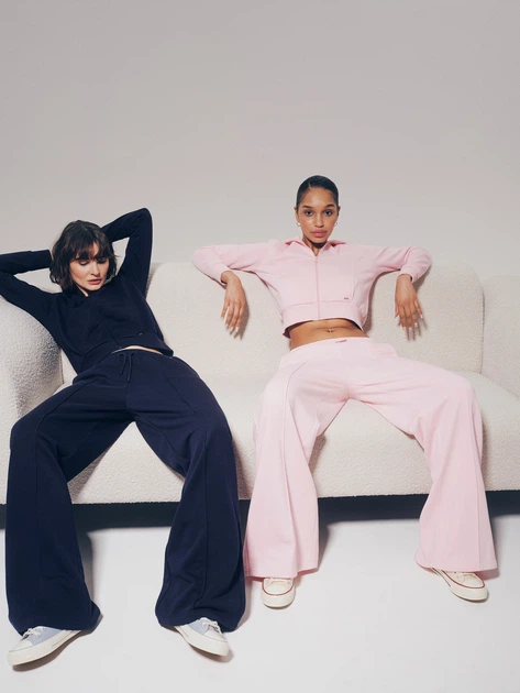 Spodnie dresowe damskie Big Star Abierto M Różowe (5900714713522) - obraz 5