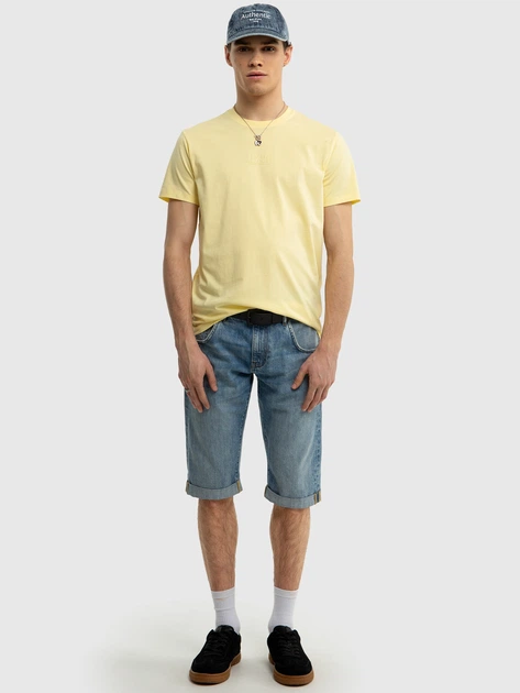 Шорти джинсові довгі чоловічі Big Star Conner W29 Блакитні (5900714525439) - зображення 5