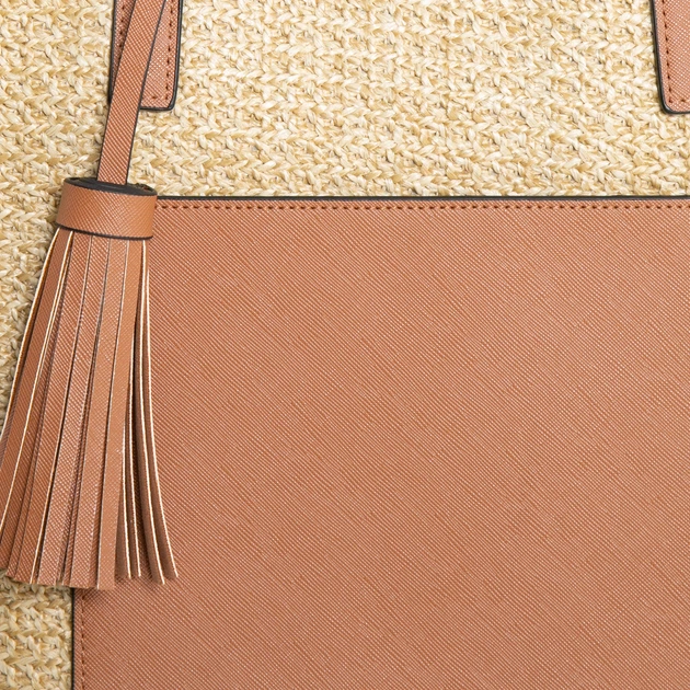 Torebka shopper damska Big Star Ofilo Beżowa (5900714702793) - obraz 4