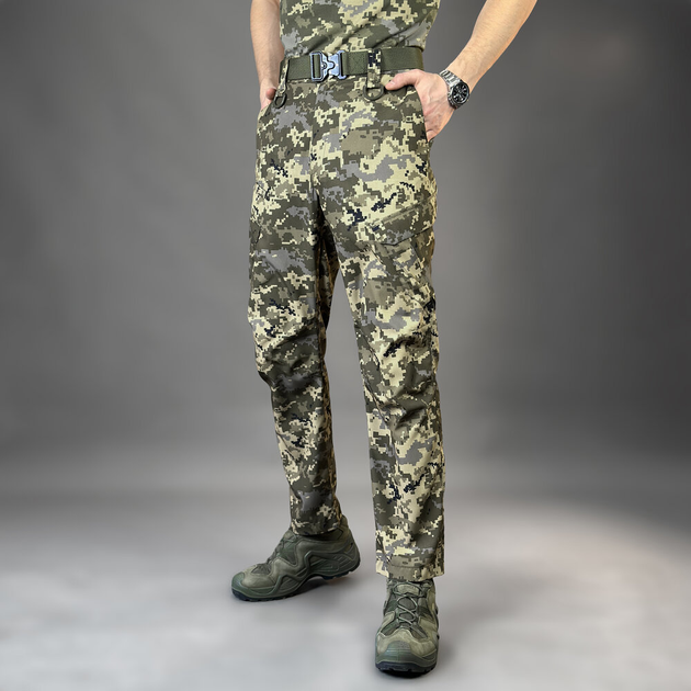 Брюки-карго Pobedov Tactical Soft Waterproof Пиксель S PNcr2 892Spx - изображение 2