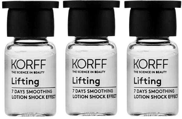 Лосьйон-ліфтинг для обличчя Korff Pep Lifting Smoothing Shock Effect 7 x 2 мл (8050519683760) - зображення 2