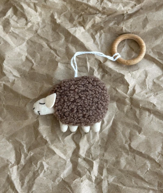 Іграшка-підвіска WooolyWool "Баранчик" - Фото 6 Іграшка-підвіска WooolyWool "Баранчик" - изображение 6