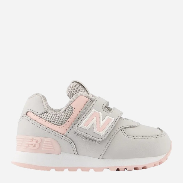 Дитячі кросівки для дівчинки New Balance 574 IV574CG1 25 (8US) Сірі (196307125291) - зображення 1