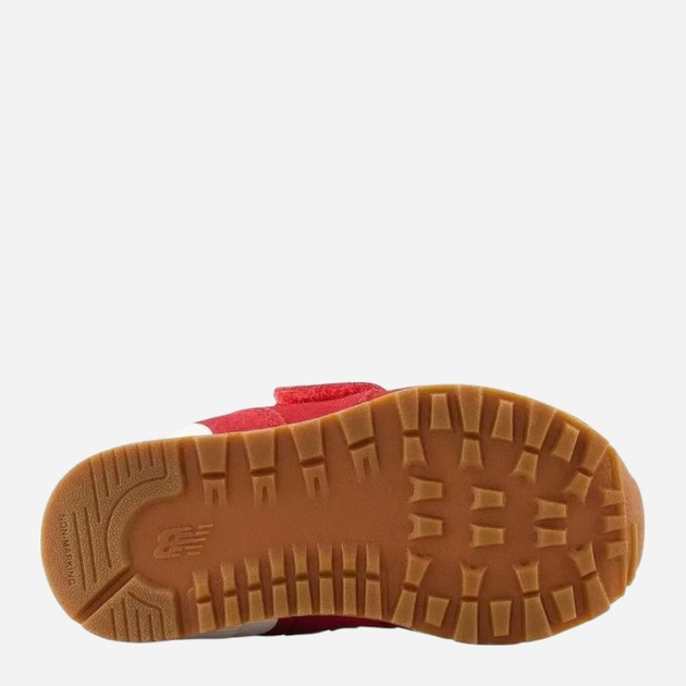 Buty sportowe dziecięce dla dziewczynki New Balance 574 IV574RR1 20 (4US) Czerwone (196307201124) - obraz 4