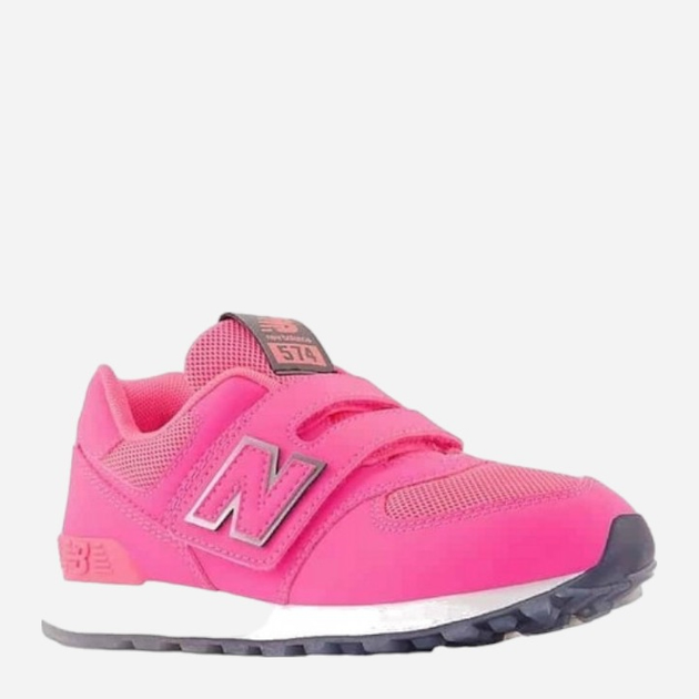 Дитячі кросівки для дівчинки New Balance 574 IV574IN1 22.5 (6US) Яскраво-рожеві (196307214872) - зображення 3