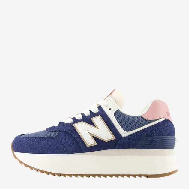 Buty sportowe damskie do kostki New Balance 574 WL574ZCB 38 (7.5US) Granatowe (196941300610) - obraz 2