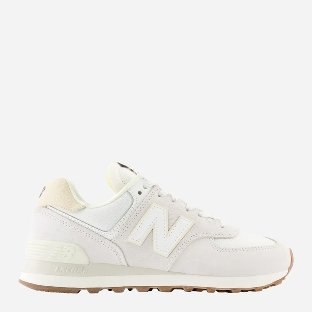 Buty sportowe damskie do kostki New Balance 574 WL574NO2 36.5 (6US) Jasnoszare (196941301839) - obraz 1