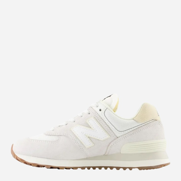 Buty sportowe damskie do kostki New Balance 574 WL574NO2 40.5 (9US) Jasnoszare (196941301891) - obraz 2