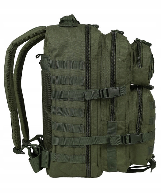 Рюкзак тактичний 20 л Олива Mil-Tec US Assault Pack SM Oliv (14002001-20) - зображення 2