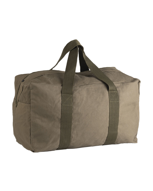 Сумка тактична Mil-Tec для речей 77 л Олива Cotton Parachute Cargo Bag 77л 60 x 35 x 30см Olive (13827001-77) - зображення 2