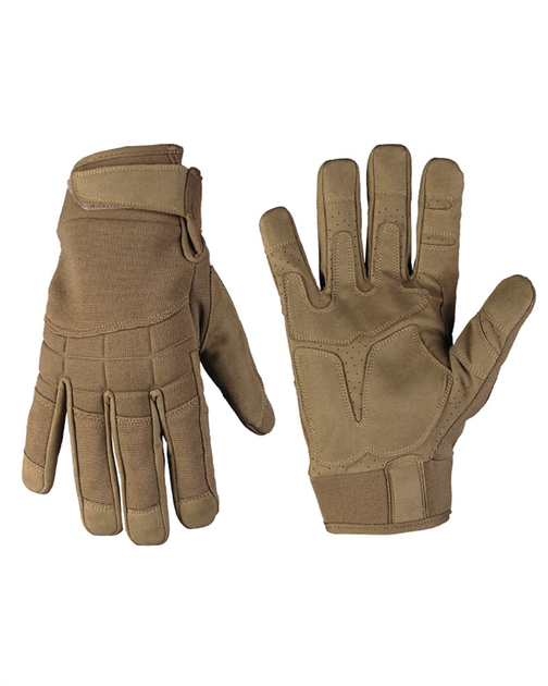 Перчатки тактические Mil-Tec Штурмовые XL Койот ASSAULT GLOVES DARK COYOTE (12519519-905-XL) - изображение 1