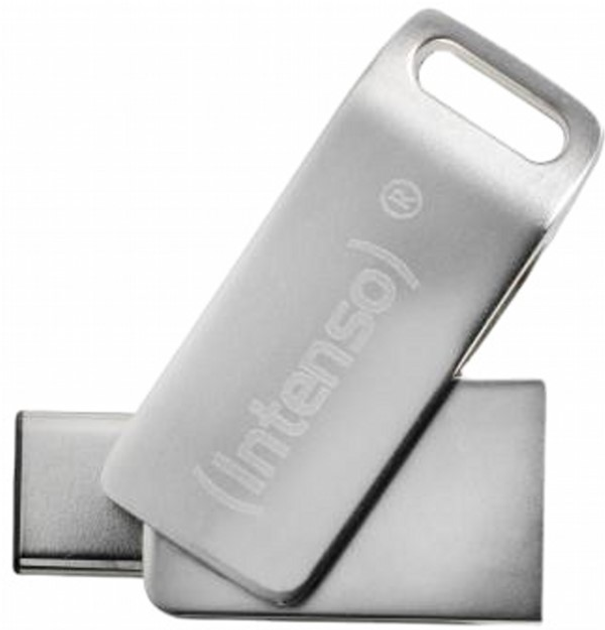 Флеш пам'ять Intenso CMobile Line Type C OTG Blister 16GB USB 3.2 Silver (3536470) - зображення 1