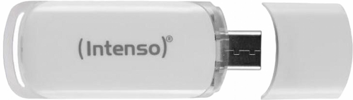 Флеш пам'ять Intenso Flash Line 128GB USB 3.2 White (3538491) - зображення 1