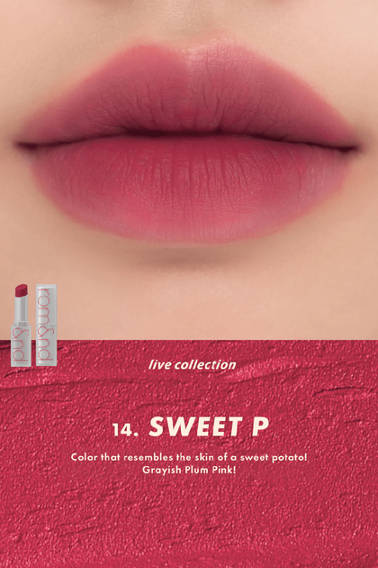 Стойкая матовая помада для губ Rom&nd Zero Matte Lipstick No.14 Sweet Pea, 3 г - изображение 2
