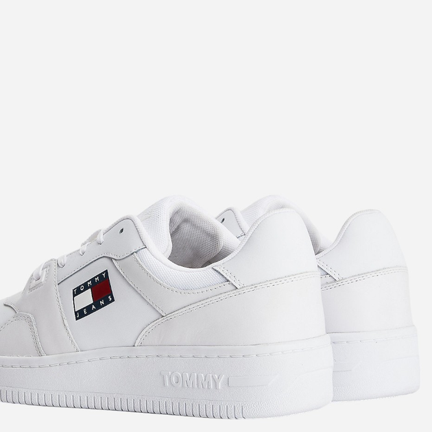 Sneakersy męskie Tommy Hilfiger EM0EM00955-YBR 42 Białe (8720116726848) - obraz 3