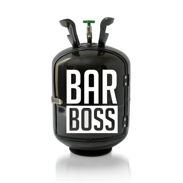 Бочонок бар с подсветкой и принтом "Bar Boss" 211-001-023 - Фото 1 Бочонок бар с подсветкой и принтом "Bar Boss" 211-001-023 - изображение 1