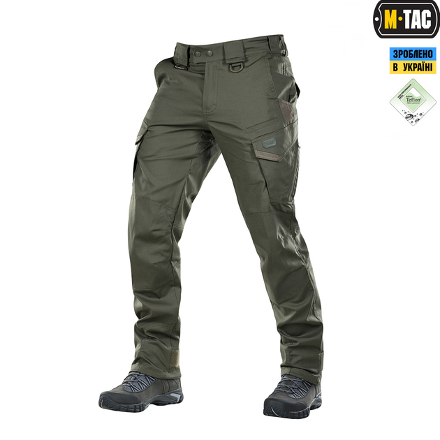 Штани м-тас Aggressor Gen II Flex 30/30 Army Olive - зображення 1