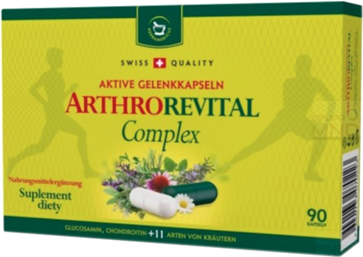 Дієтична добавка Herbamedicus Arthrorevital Complex 90 капсул (7640133070407) - зображення 1