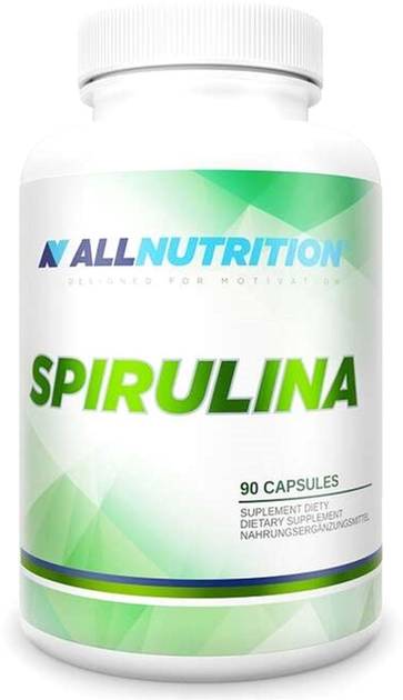 Дієтичні добавки SFD AllNutrition Spirulina 90 капсул (5902837724690) - зображення 1