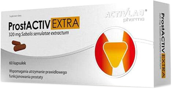 Дієтична добавка Activlab Prostactiv Extra 60 капсул (5903260901009) - зображення 1