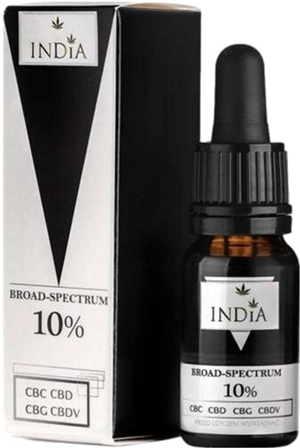 Дієтична добавка India Cosmetics Broad Spectrum 10% 10 мл (5904473760049) - зображення 1