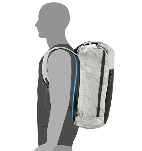 Рюкзак туристический Naturehike 20 л NH20BB206 светло-серый - Фото 2 Рюкзак туристический Naturehike 20 л NH20BB206 светло-серый - изображение 2