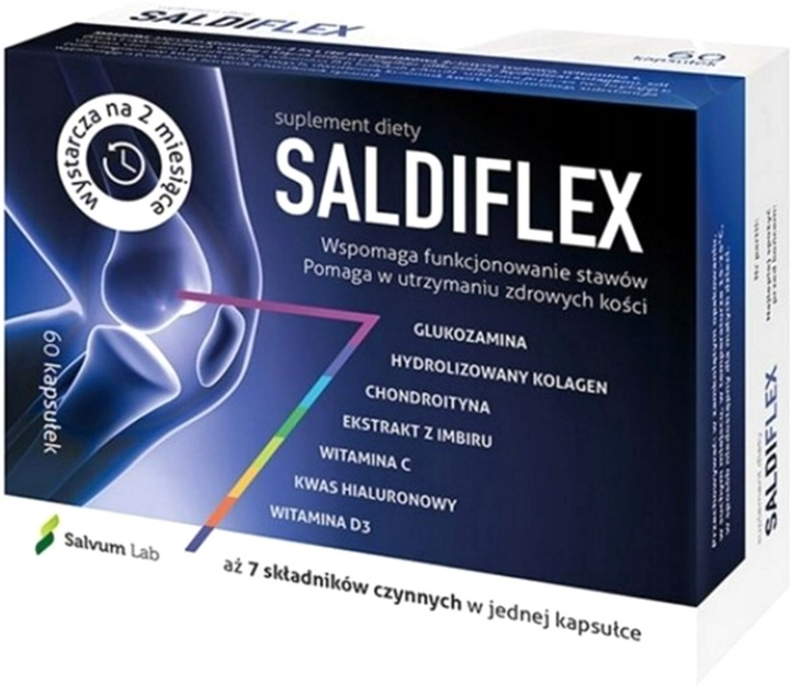 Дієтична добавка Salvum Lab Saldiflex 60 капсул (5902020378310) - зображення 1