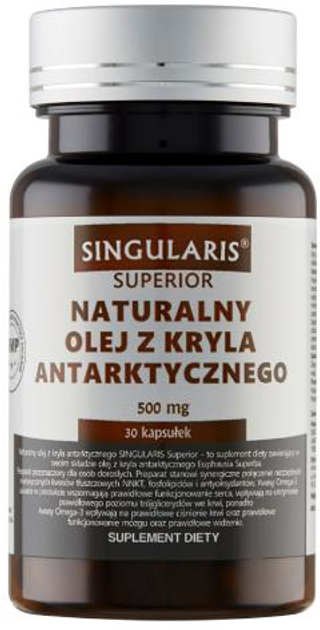 Suplement diety Singularis Naturalny olej z kryla antarktycznego 30 caps (5907796631003) - obraz 1