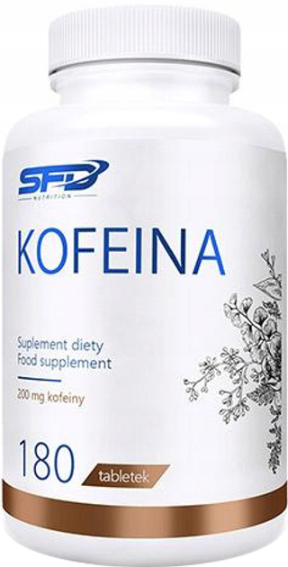 Suplement diety SFD Kofeina 180 tabs (5902837746661) - obraz 1