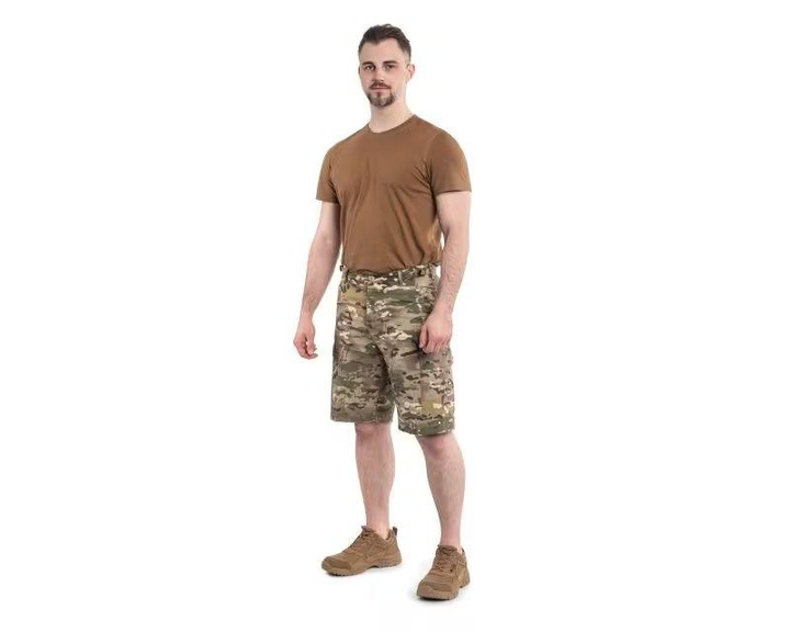 Тактические шорты Brandit BDU (Battle Dress Uniform) Ripstop multikam, мультикам 5XL - изображение 2