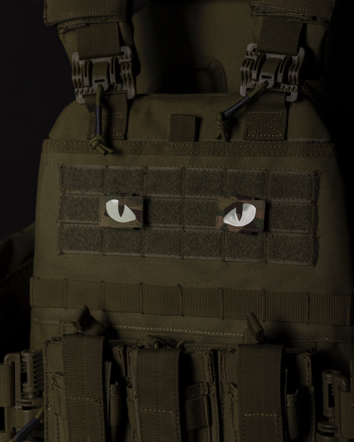 Шеврон BEZET тактический Глаза камуфляж - onesize - изображение 2