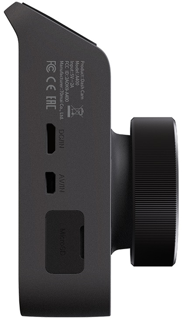 Відеореєстратор 70mai A400 Dash Cam сірий + Rear Cam RC09 (MIDRIVE A400 GRAY + RC09) - зображення 7