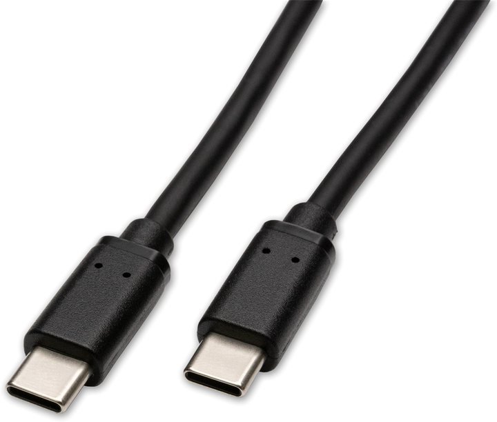 Кабель Captiva USB Type-C - USB Type-C 100W 1 м Black (4046373803004) - зображення 1