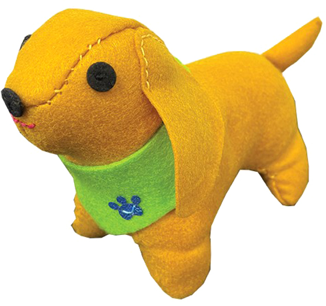 Набір для виготовлення іграшки Toys Inn Stnux Песик Коричневий (5901583297519) - зображення 3