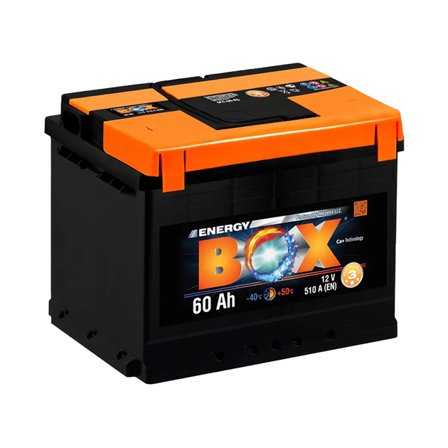 Аккумулятор авто Мегатекс Energy BOX (М3) 6СТ-60-АЗ (лев) ТХП 540 - изображение 1