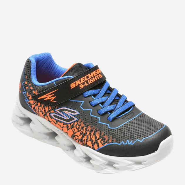 Дитячі кросівки для хлопчика Skechers 400603L 27 Чорні (197627075631) - зображення 2