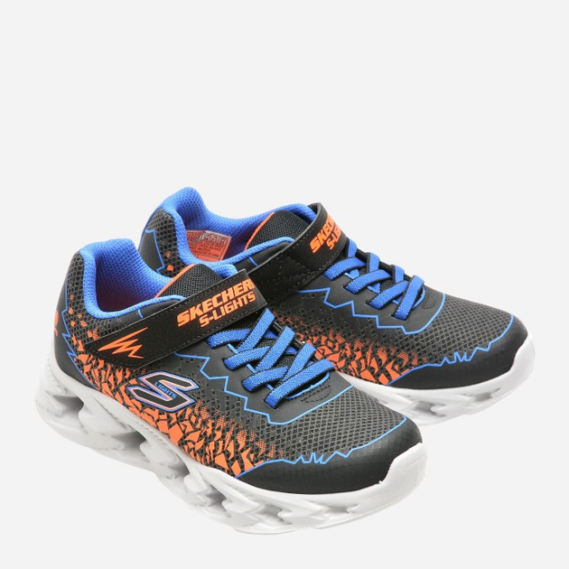 Buty sportowe chłopięce Skechers 400603L 35 Czarne (197627075747) - obraz 3