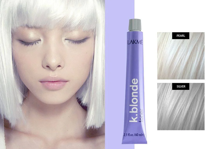 Тонер для фарбування волосся Lakme K.Blonde Toner Silver 60 мл (8429421800365) - зображення 2