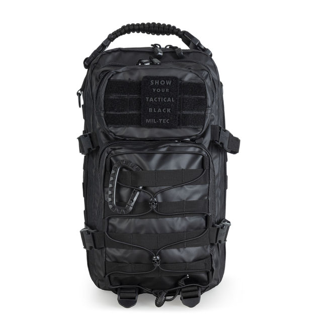 Рюкзак тактический TACTICAL BLACK BACKPACK US ASSAULT SMALL Black - изображение 2