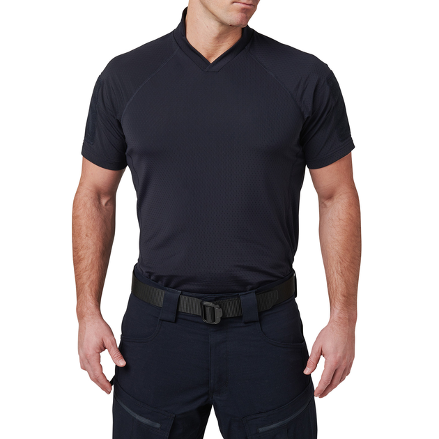 Футболка тактическая потоотводящая 5.11 Tactical® V.XI™ Sigurd S/S Shirt XL Dark Navy - изображение 1