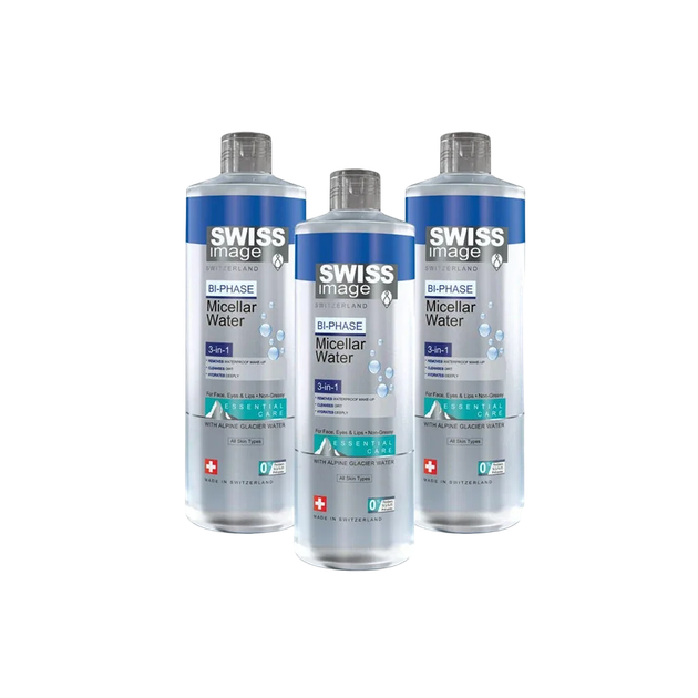 Woda micelarna dwufazowa Swiss Image BI-Phase 3-in-1 400 ml (7640260490093) - obraz 2