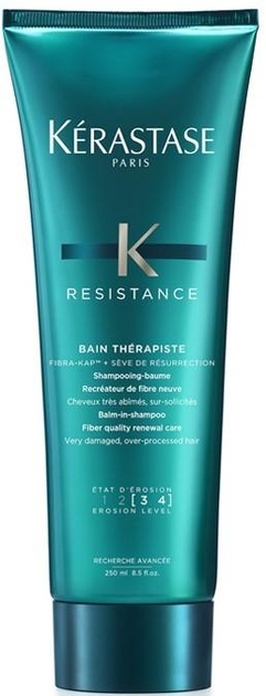 Відновлювальний шампунь Kerastase Paris Resistance Therapiste Bain для дуже пошкодженого волосся 250 мл (3474636397969) - зображення 1